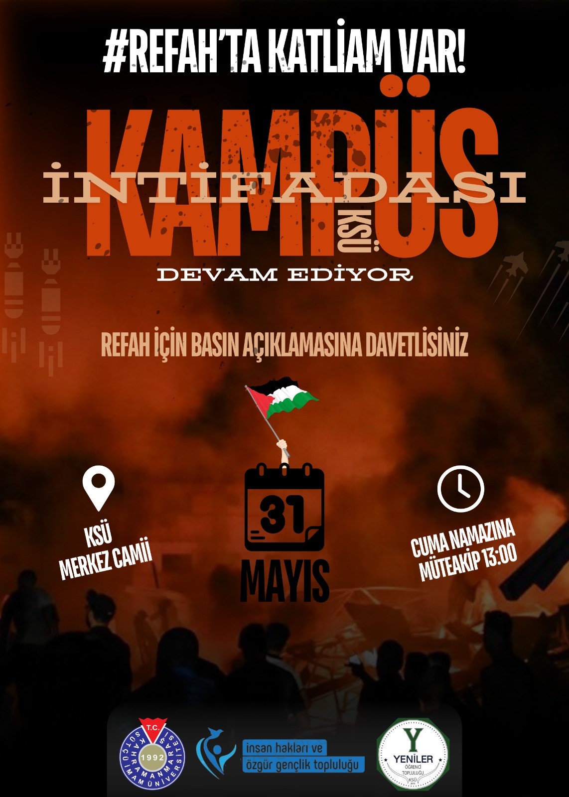 Basın açıklaması: Refah'ta katliam var! 